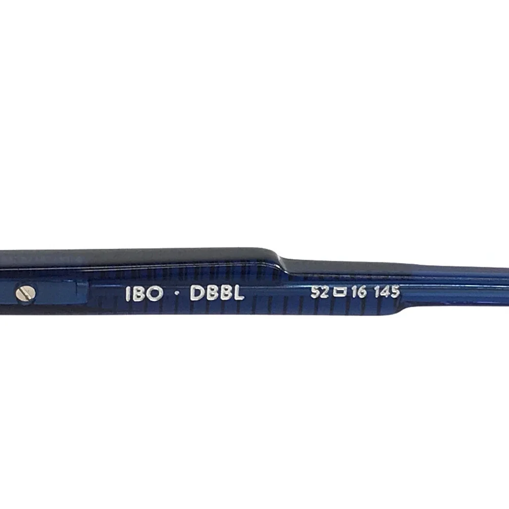 Etnia Barcelona Eyeglasses Frames IBO DBBL Dark Blue Green Speckled 52-16-145